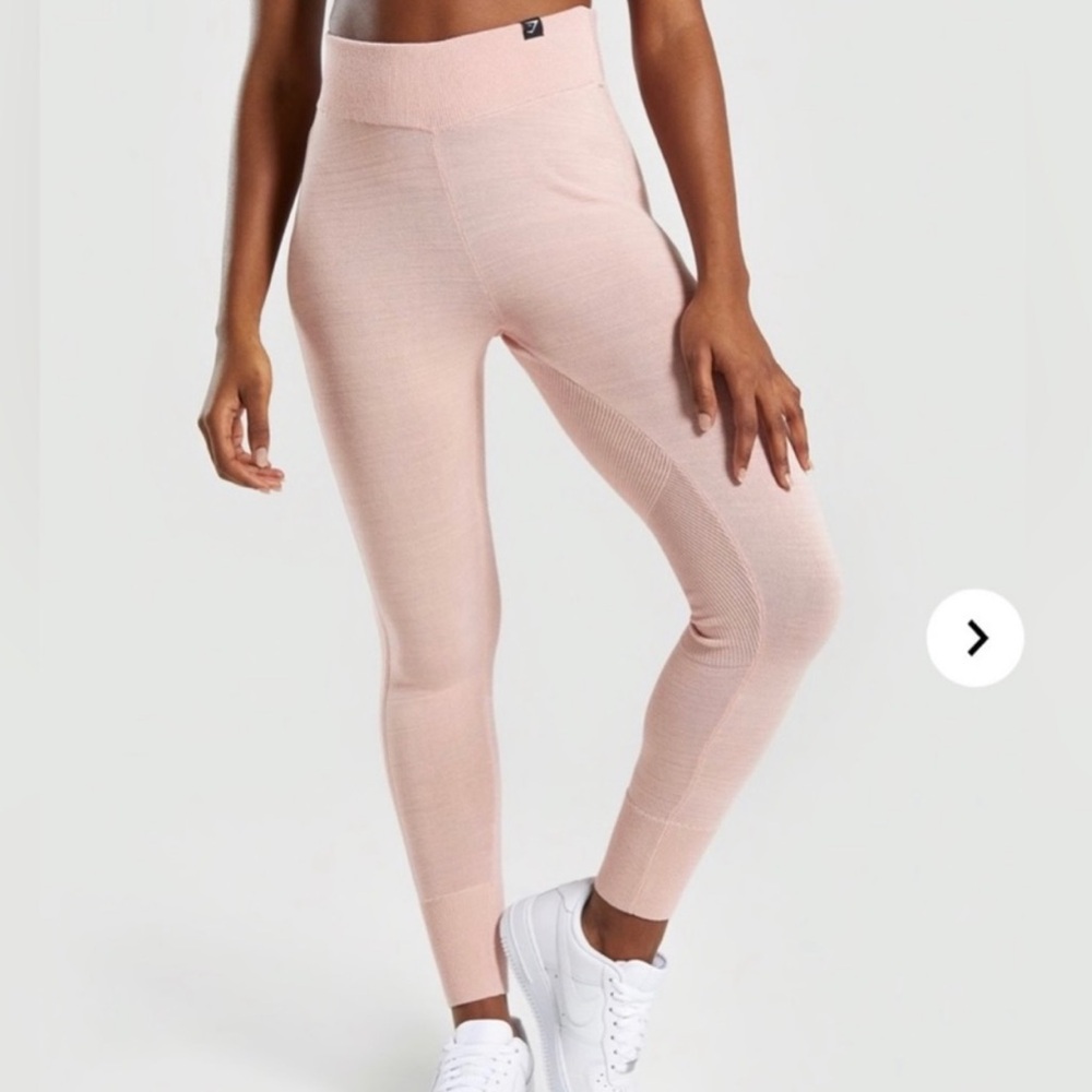 Gymshark Seamless High-Waist Leggings - Blush